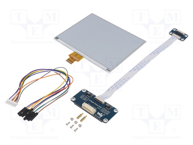 NÄYTTÖ: E-PAPERI - 5,83" - 648X480 - KOOT: 125,4X99,5X1,18MM - 170° - E-paperi - WSH-14597 - 1