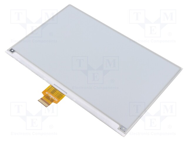 NÄYTTÖ: E-PAPERI - 7,5" - 800X480 - NÄYTÖN ULKOMITAT: 163,2X97,92MM - E-paperi - WSH-13187 - 1