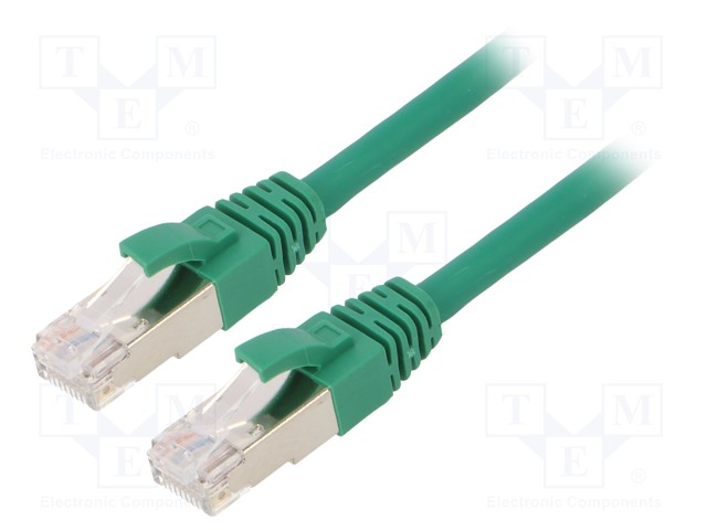 PATCH KAAPELI - ETHERLINE® CAT.6A,S/FTP - CAT: 6A - CU - 0,5M - LSZH - RJ45 Ethernet kaapelit - ETH-24441347 - 1