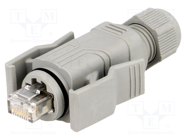 PISTOKE - RJ45 - VARIOSUB - PIN: 8 - CAT: 5E - SUOJATTU - JÄRJESTELY: 8P8C - RJ liittimet - VS08-QRJ45IP67 - 1