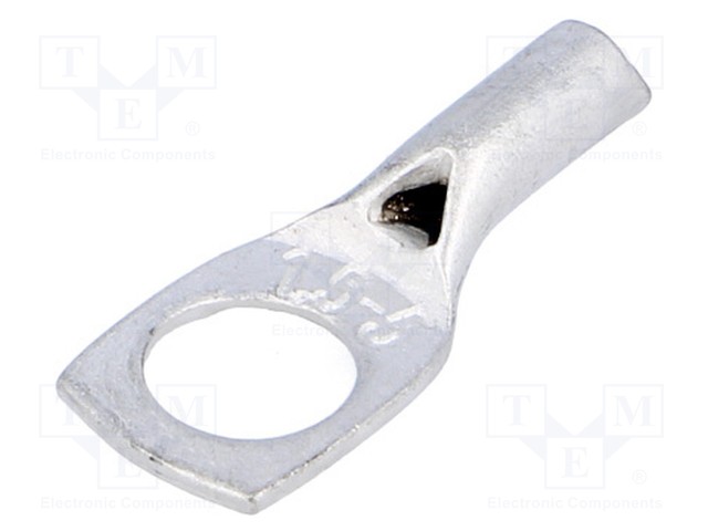PÄÄTE: PUTKIKAAPELIKENKÄ - M5 - 1,5MM2 - PURISTETTAVA - TINATTU - Eristämättömät liittimet - VA01-0027 - 1