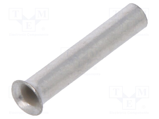 PÄÄTE: PÄÄTEHOLKKI - ERISTÄMÄTÖN - KUPARI - 0,34MM2 - 7MM - TINATTU - Pääteholkit ja jatkoholkit - TUL-NI-00307 - 1