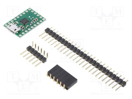 ROBOTIIKKAMODUULI: ADAPTERI - USB-UART - CP2102N - USB MICRO - Muunninmoduulit - POLOLU-1317 - 1