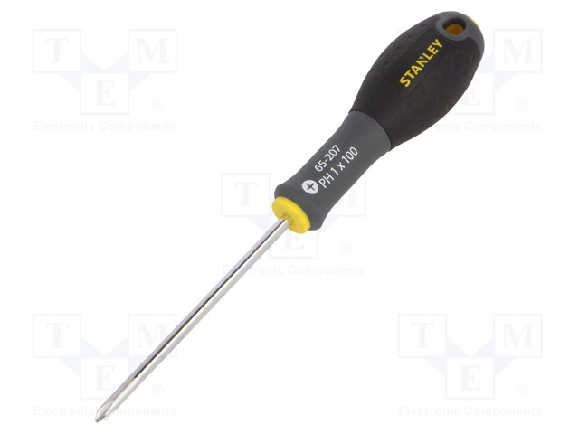 SCREWDRIVER: STANDARD - PHILLIPS - PH1 - FATMAX® - 100MM - Ruuvimeisselit ja sarjat - STL-0-65-207 - 1