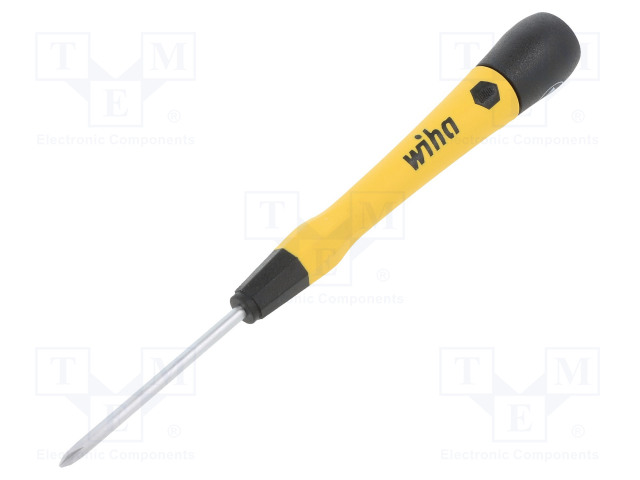 SCREWDRIVER: PRECISION - PHILLIPS - PH0 - BLADE LENGTH: 50MM - ESD - Ruuvimeisselit ja sarjat - WIHA.43677 - 1