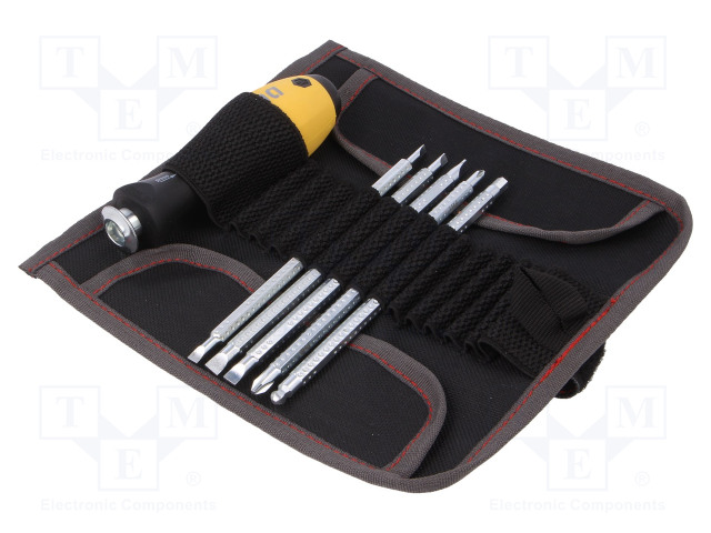 SARJA: RUUVIMEISSELIT - KUUSIOKOLO,PHILLIPS,LITTEÄ - ESD - SYSTEM 6 - Ruuvimeisselit ja sarjat - WIHA.31497 - 1