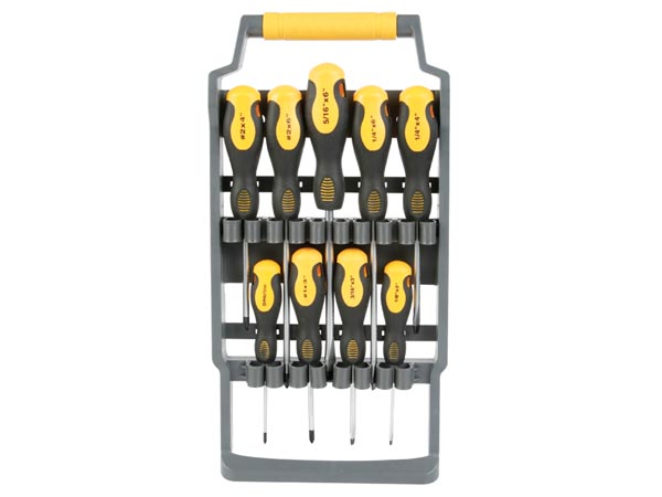 SCREWDRIVER SET - 9 pcs - Ruuvimeisselit ja sarjat - HSET07 - 1