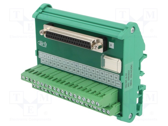 SIIRTO - W: 105MM - D: 68,5MM - H: 92,6MM - UTOIMINTA: 24V - LÄMP: -20÷60°C - Teollisuusverkot - IS2-DF-S-37 - 1