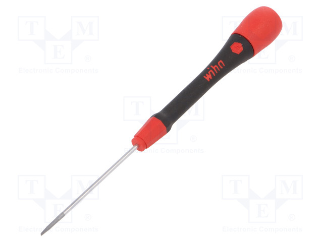 SCREWDRIVER: PRECISION - SLOT - SL 1.8 - BLADE LENGTH: 60MM - Ruuvimeisselit ja sarjat - WIHA.42387 - 1