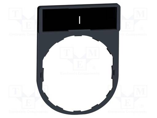 TIEDOTUSETIKETTI - HARMONY XB4 - Taulukytkimien lisävarusteet - ZBY2147 - 1