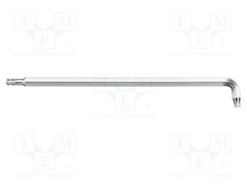 WRENCH: TORX® - SPHERICAL - TX6 - OVERALL LEN: 80MM - Kuusiokolo- ja TORX avaimet - WIHA.40967 - 1