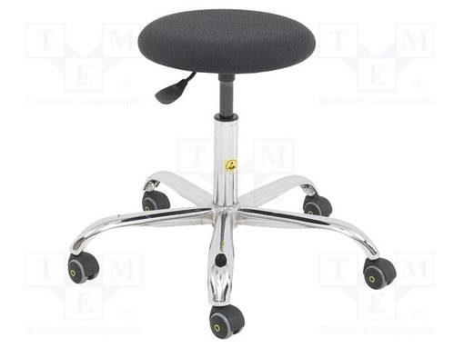 JAKKARA - ESD - NOJAN MIT: Ø355MM - 455÷575MM - MAX120KG - ESD tuolit ja jakkarat - ESD-STOOL07 - 1