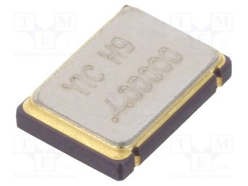 GENERAATTORI: KVARTSI - 4MHZ - SMD - 3,3V - ±50PPM - -20÷70°C - 7X5X1,4MM - Kiteet ja oskillaattorit - OSC4M-3.3S7 - 1