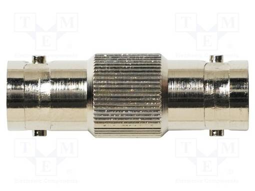 LABORATORY CONNECTOR: BNC - FEMALE - 75OHM - 32.5MM - STRAIGHT - Laboratorioliittimet - muut - POM-6737 - 1