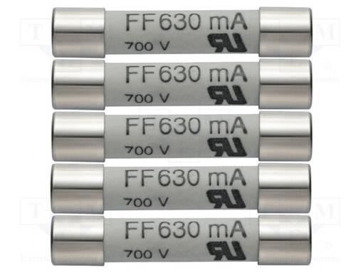 SULAKE - 6X32MM - 600V - 630MA - 5KPL - Muut erikoismittalaitteet - TESTO-05900007 - 1
