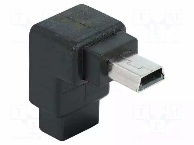 ADAPTERI - USB 2.0 - LIITTIMEN VÄRI: MUSTA - USB kaapelit ja adapterit - DELOCK-65097 - 1