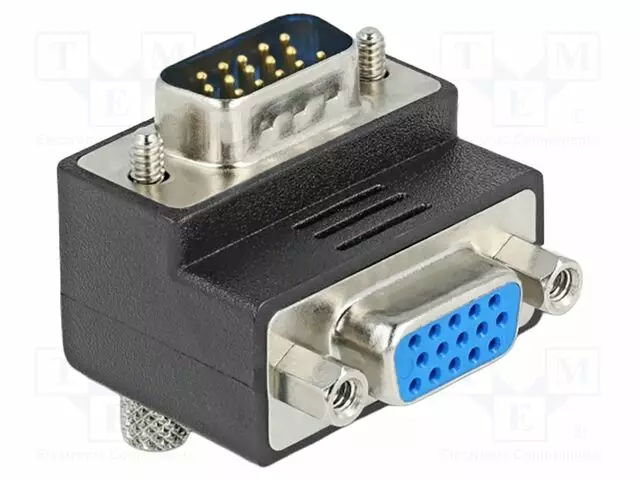 ADAPTERI - MUSTA - HDMI, DVI, DisplayPort johdot - DELOCK-65247 - 1