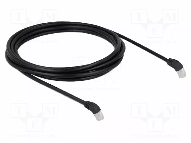PATCH KAAPELI - S/FTP - CAT: 6A - RJ45 ALAKULMALIITIN,MOLEMMIN PUOLIN - RJ45 Ethernet kaapelit - DELOCK-80277 - 1
