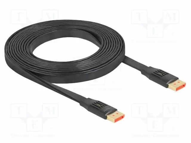 KAAPELI - DISPLAYPORT-PISTOKE,MOLEMMIN PUOLIN - DISPLAYPORT 1.4 - HDMI, DVI, DisplayPort johdot - DELOCK-81007 - 1
