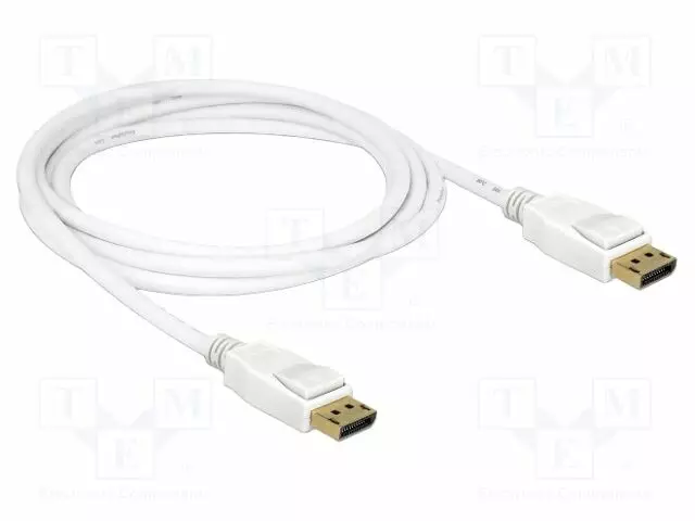 KAAPELI - DISPLAYPORT-PISTOKE,MOLEMMIN PUOLIN - DISPLAYPORT 1.2 - HDMI, DVI, DisplayPort johdot - DELOCK-84877 - 1