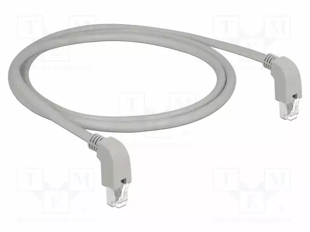 PATCH KAAPELI - S/FTP - CAT: 6A - RJ45 ALAKULMALIITIN,MOLEMMIN PUOLIN - RJ45 Ethernet kaapelit - DELOCK-85877 - 1