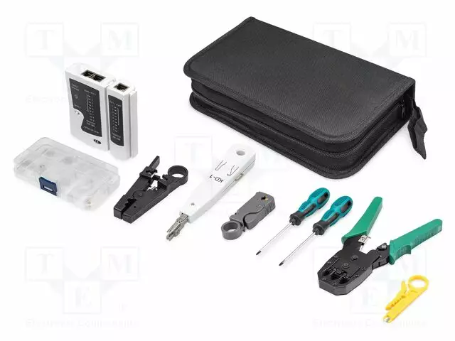 SARJA: TARKOITETTU LAN-VERKKOJEN HUOLTOON - KOTELO - 9KPL - Työkalulaukut ja säilytyslokerot - DN-94027 - 1