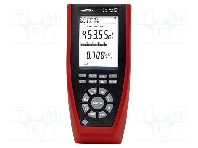 YLEISMITTARI - LCD - (60000) - PALKKINÄYTTÖ: 61SEGM - 0÷60MOHM - Digitaaliyleismittarit - MTX3297 - 1