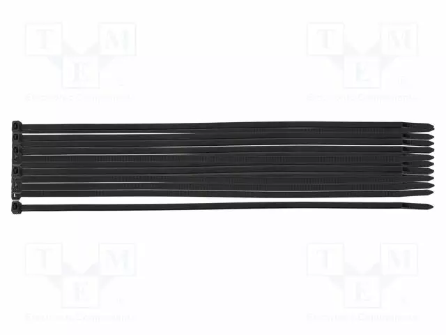 NIPPUSIDE - L: 200MM - W: 3,6MM - MUSTA - POLYAMIDI - 20KPL - EXTREME - Nippusiteet - NEO-01-627 - 1