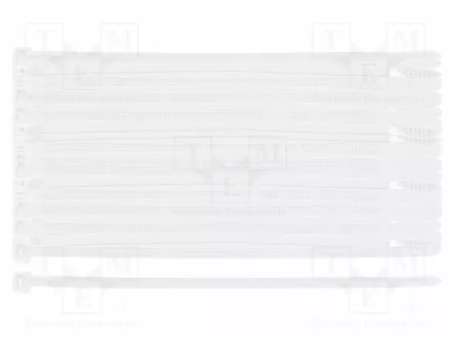 NIPPUSIDE - L: 150MM - W: 4,8MM - LUONNOLLINEN - POLYAMIDI - 100KPL - Nippusiteet - NEO-01-657 - 1