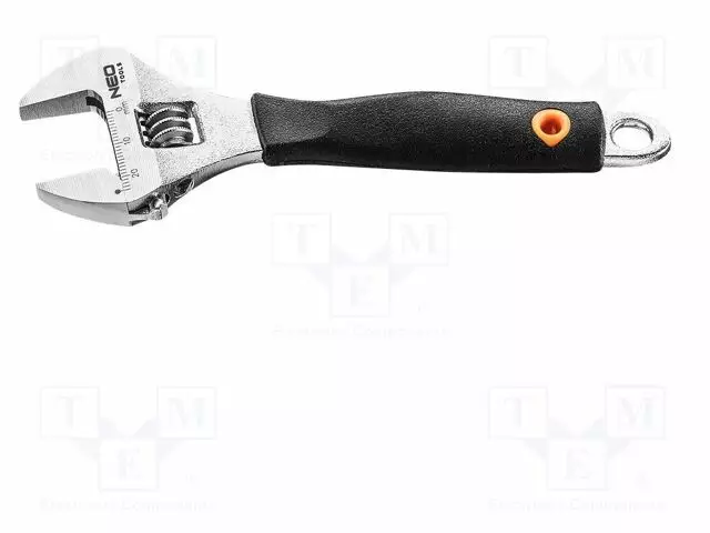 WRENCH: ADJUSTABLE - JAW CAPACITY: 23MM - OVERALL LEN: 150MM - Jakoavaimet - NEO-03-027 - 1