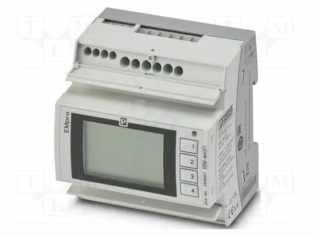 MITTARI: VERKON PARAMETRIT - DIN-KISKOLLE,VAAKASUORA - LCD - EMPRO - Digitaaliset paneelimittarit - PH-2908307 - 1