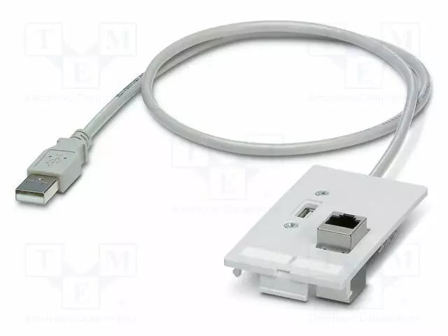 FRONT PLATE, 100 MBPS, CAT5E - Kiskoliittimet - SI-FP-R1A-U1A07 - 1