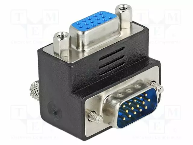 ADAPTERI - MUSTA - HDMI, DVI, DisplayPort johdot - DELOCK-65247 - 1