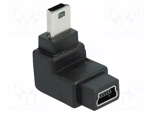 ADAPTERI - USB 2.0 - LIITTIMEN VÄRI: MUSTA - USB kaapelit ja adapterit - DELOCK-65097 - 1