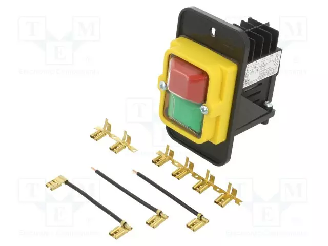 ALIJÄNNITEKYTKIN - IP55 - ULK.KOOT: 102X58X94MM - 16A - 400VAC - Moottorinsuojakytkimet - 20P0327 - 1