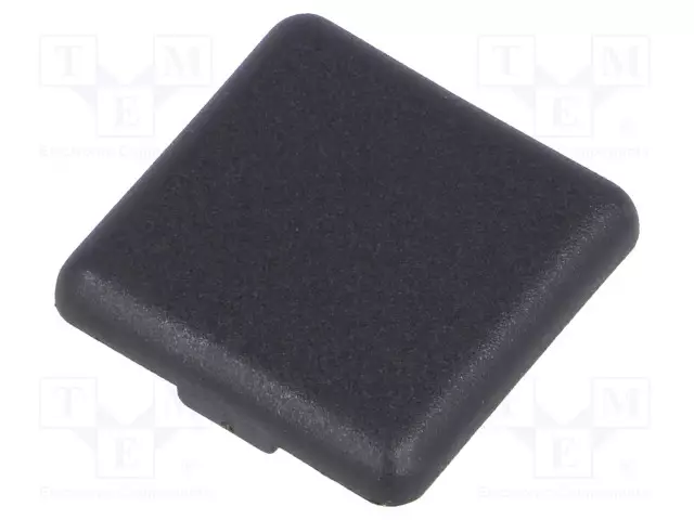 ALUMIINIPROFIILIN PÄÄTY - URAN LEVEYS 8MM - W: 30MM - L: 30MM - MUSTA - Alumiiniprofiilien lisätarvikkeet - FA-091027 - 1