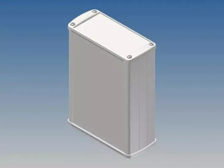 ALUMINIUM HOUSING - WHITE - 145 x 105.9 x 45.8 mm - Kotelot - G-sarja - TK327 - 1