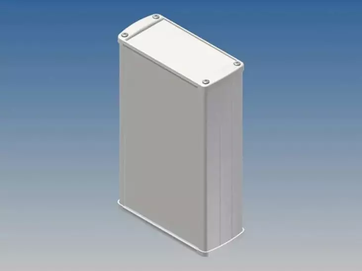 ALUMINIUM HOUSING - WHITE - 175 x 105.9 x 45.8 mm - Kotelot - G-sarja - TK337 - 1