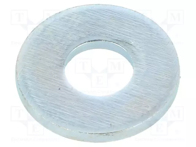 ALUSLEVY - PYÖREÄ - M6 - D=16MM - H=1,6MM - TERÄS - PÄÄLLYSTE: SINKKI - Aluslevyt ja prikat - B6BN737 - 1