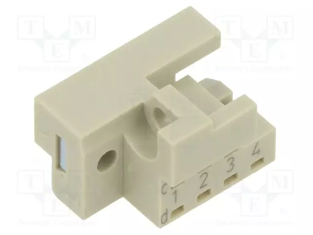 KIINNITYSPIDIKE - DIN-POWER FIXING BRACKET B LEFT,COD - Erikoisliittimet - 09060009997 - 1