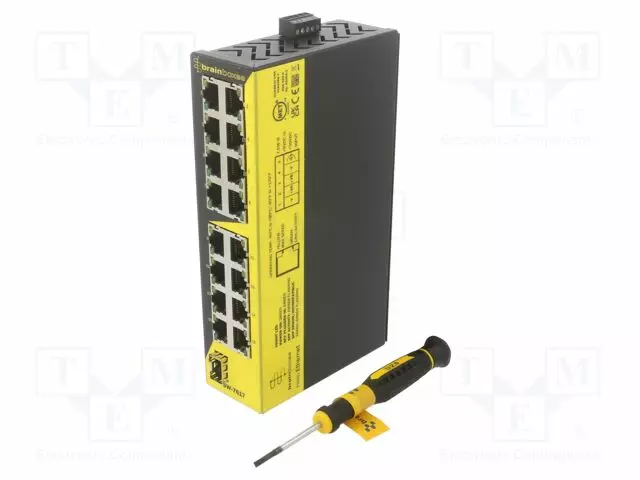 ETHERNET KYTKIN - PORTTIEN LUKU: 16 - 5÷30VDC - SW - Teollisuusverkot - SW-7617 - 1