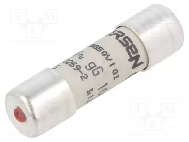 10A - 500VAC - 250VDC - GG - 10X38MM - Sulakkeet 10,3x38mm - E222207 - 1