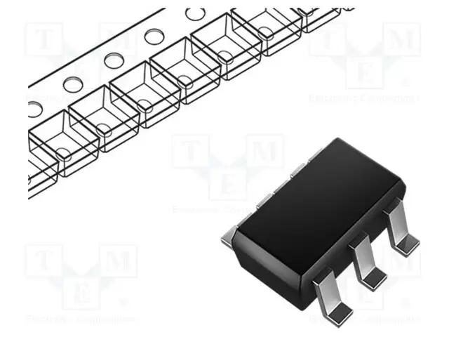 IC: ANALOGINEN KYTKIN - SPDT - CH: 1 - SC70-6 - 1,8÷5,5VDC - 200MHZ - Analogiset multiplekserit ja kytkimet - ADG779BKSZ-REEL7 - 1