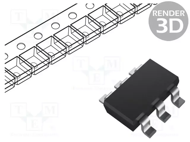 IC: POWER SWITCH - HIGH-SIDE,USB SWITCH - 2A - CH: 1 - P-CHANNEL - SMD - Power switches - mikropiirit - AP2411SN-7 - 1