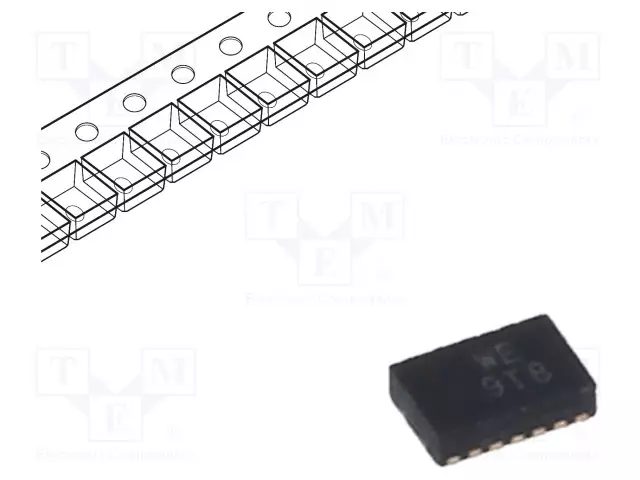 IC: POWER SWITCH - LOAD SWITCH - 6A - CH: 2 - N-CHANNEL - SMD - Power switches - mikropiirit - AP22966DC8-7 - 1