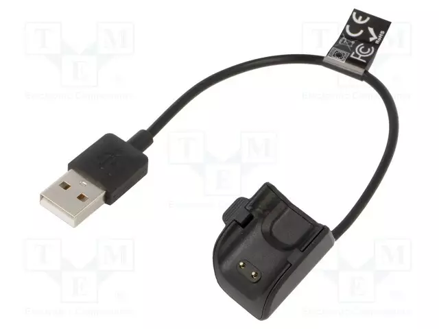 KAAPELI: ÄLYKELLON LATAAMISEEN - SAMSUNG - 0,15M - 1A - MUSTA - USB kaapelit ja adapterit - AK-SW-07 - 1