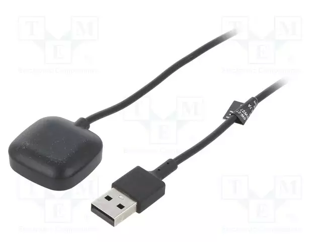 KAAPELI: ÄLYKELLON LATAAMISEEN - FITBIT - 1M - 1A - MUSTA - USB kaapelit ja adapterit - AK-SW-27 - 1