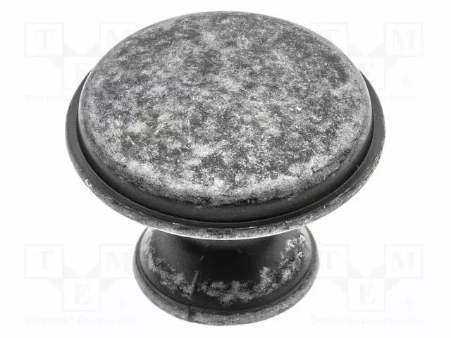 KNOB - Ø: 28MM - H: 20.5MM - ZAMAK - CENTO - PLATING: GALVANIZED - ROUND - Sormiruuvit ja nupit - GTV-GZ-CENTO-1-07 - 1