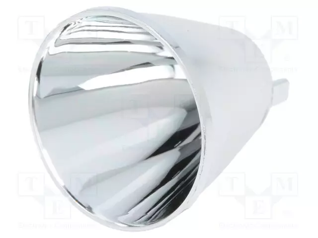 KOHDEVALAISIN - PYÖREÄ - METALLI - 6÷11° - KIINNITYS: LIIMA - H: 15,3MM - Linssit LEDeille - C11347 - 1