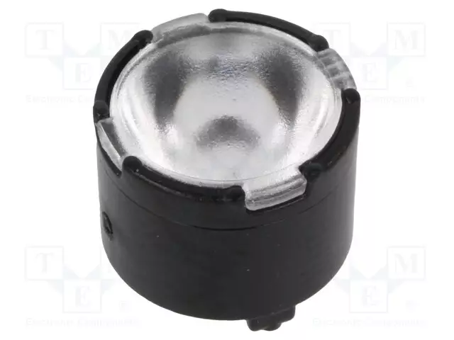LED-LINSSI - PYÖREÄ - PLEXIGLASS PMMA - LÄPINÄKYVÄ - 25÷72° - H: 7MM - Linssit LEDeille - FP10997 - 1